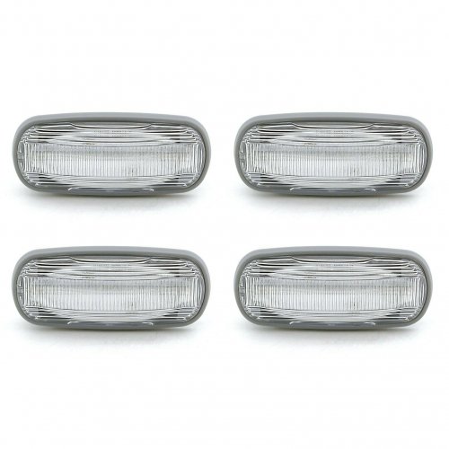 Clear Front Rear LED Side Marker Lenses Lights For 2003-2009 Dodge Ram 2500 3500