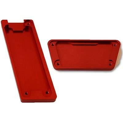 Red Gas Brake Accelerator Billet Aluminum Pedal Cover For 07-17 Jeep Wrangler