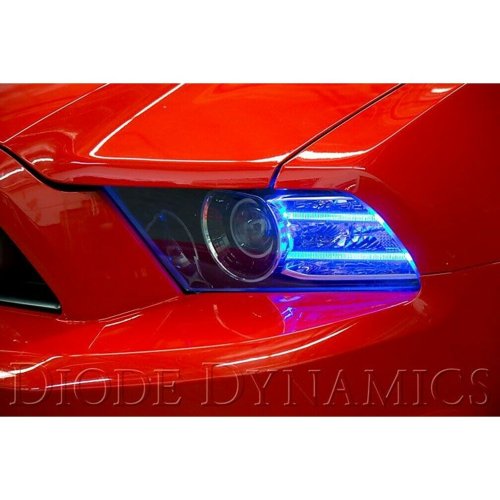 RGBW LED Multi-Color Changing Headlight Accent DRL Set for 2013-14 Ford Mustang