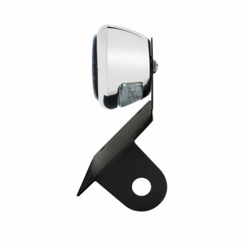 LED "Bobber" Style Horizontal Tail Light - Black Bracket | Motorcycle Products