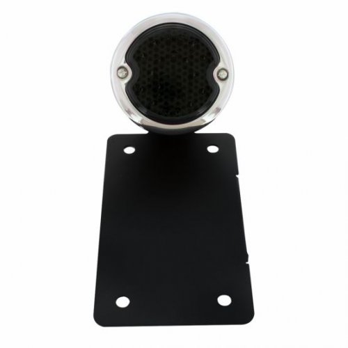 LED "Bobber" Style Vertical Tail Light - Black Bracket | Motorcycle Products