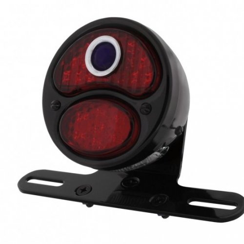 LED "DUO LAMP" Motorcycle Rear Fender Tail Light with Blue Dot | Motorcycle Products