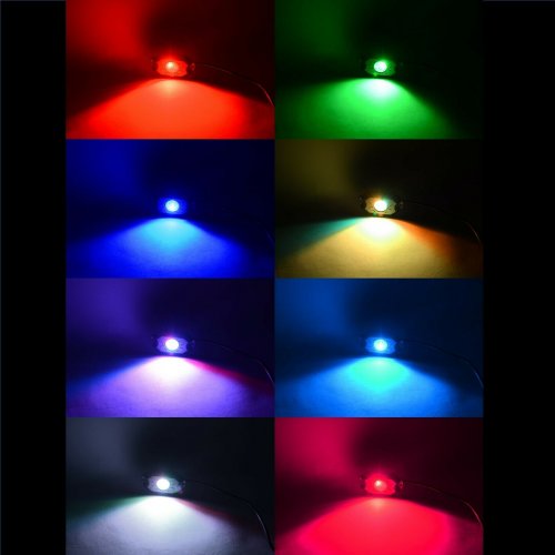 Truck Multi-Color Changing LED RGB SMD Rock Light Bluetooth Set of 4 Fits Jeep