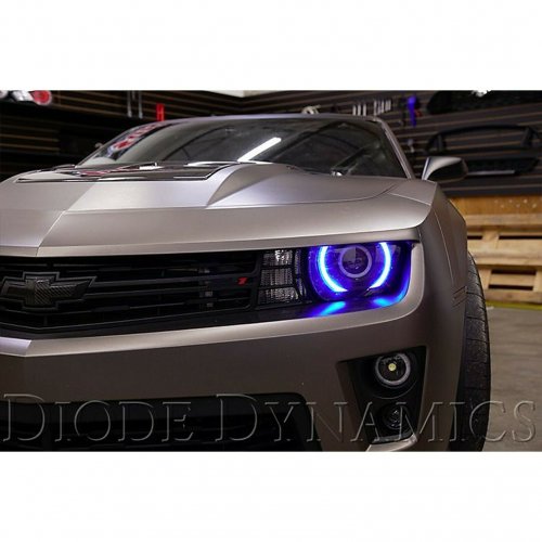 10-13 Chevy Camaro RS RGBW LED Multi-Color Headlight Accent DRL w/ Bluetooth Set