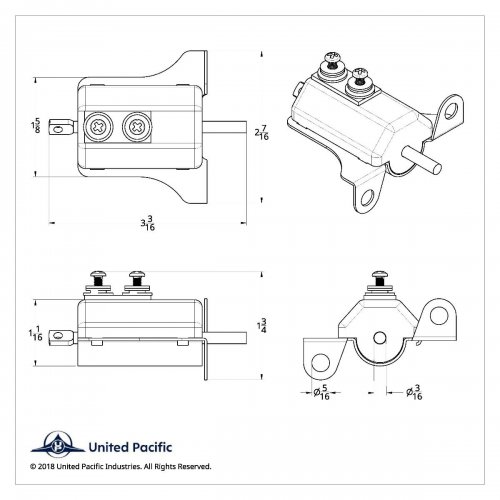 1930-31 Stop Light Swtich | Switches / Buttons