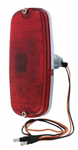 1960-66 Chevy Pickup Fleetside Tail Light Assembly | Complete Incandescent Tail Lights