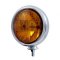 Chrome Vintage Style Amber Fog Lights - 12 V | Fog Lights