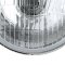 5 3/4 Inch Stock Glass Metal Low Beam Headlight LED 4000 Lumens H4 Light Headlamp Pair Octane Lighting