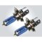 55 56 57 Chevy Halogen Blue LED Halo Headlight Headlamp H4 Light Bulbs 7" Pair