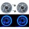 OCTANE LIGHTING 55 56 57 Chevy Halogen Blue Led Halo Headlight Headlamp H4 Li...