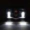 4X6" Black LED HID Light Bulbs Crystal Clear Sealed Beam Headlamp Headlight Pair