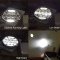 Pair 7" Black Projector HID White 6K LED Octane DRL Headlight Light Bulb Lamps