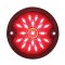 21 LED 3 1/4" Harley Signal Light w/ 1156 Plug - Red LED/Smoke Lens | Motorcycle Products