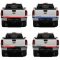 Generic 60" Truck Tailgate LED Light Bar Stop Running Turn Signal Red White R...