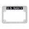 "U.S. Navy" Motorcycle License Plate Frame | Motorcycle Products