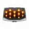 12 LED Harley Front Fender Tip Light - Amber LED/Smoke Lens | Motorcycle Products