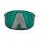 Transparent Plastic Visor - Green | Headlight Visors and Shields