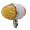 17 LED Beehive Double Face Light - Amber / Red LED/Amber / Red Lens | Honda / Pedestal