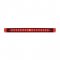 19 LED 17" Stop, Turn / Tail Light Bar - Red LED/Red Lens | Stop / Turn