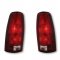 2nd 88-02 Chevy Chevrolet GMC C/K Truck Tahoe Blazer L & R Tail Light Lens Pair