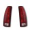 2nd 88-02 Chevy Chevrolet GMC C/K Truck Tahoe Blazer L & R Tail Light Lens Pair