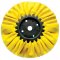 8" Yellow Treated Airway Buff - 5/8" / 1/2" Arbor | Airway Buffs