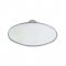 Chrome Interior Rear View Mirror with Glue-On Mount - Oval | Interior Mirrors / Accessories