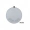 Round Visor Vanity Mirror With Service Info Markers