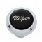 Small Deluxe Dash Knob w/ "Wiper" Black Glossy Sticker | Dash Knobs / Screws