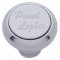 Small Deluxe Dash Knob w/ "Panel Lights" Stainless Steel Plaque | Dash Knobs / Screws