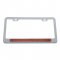 10 LED Light Bar License Frame - Red LED/Red Lens | License Plate Frames