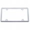 Chrome Plastic License Frame | License Plate Frames