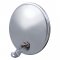 Stainless 8 1/2" Convex Mirror - Offset Stud | Mirrors