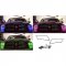 Multi-Color LED RGB Headlight Halo Ring BLUETOOTH Set For 2005-10 Dodge Charger