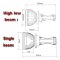 H7  HID SMD COB LED Beam Headlight / Fog Light Bulb 6500K 2600LM 30w PAIR