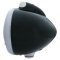 Black "GUIDE" Headlight - 6014 Bulb w/ Amber LED/Clear Lens | Headlight - Complete Kits