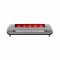 Chrome Flush Mount 5 Red LED License Plate Light - 3rd Brake Light | License Plate Accessories