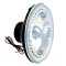 HID Black Headlight White LED Halo Angel Eye Light Pair Fits 76-16 Jeep Wrangler