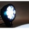 55 56 57 Chevy Halogen H4 Headlight Headlamp Crystal Amber LED Halo Ring Bulbs