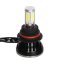 9007 HID SMD COB LED Low/Hi Beam Headlight Light Bulb 6000K 4000LM 40W PAIR