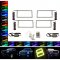 2007-2013 GMC Sierra Truck Multi-Color Changing LED RGB Headlight Halo Ring Set