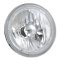 55 56 57 Chevy Halogen White LED Halo Headlight Headlamp H4 Light Bulbs 7" Pair