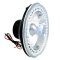 7" Halogen Amber Sc LED Halo Ring Angel Eye Headlight Headlamp Light Bulb Pair