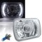 1-7X6 White LED Halo Projector Halogen Crystal Headlight Angel Eye Light H4 Bulb