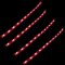 4 12" Red Car Truck Rv Grill Hood 15 LED Under Glow Waterproof Light Bulb Strips