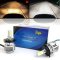 6k 6500k H4 SMD COB 360° LED White Headlight HID Hi/Low Light Bulb Kit Pair