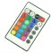 24 Key 16 Color IR Remote Control Controller SMD RGB LED Strip 12V 4-Head Snap