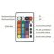 24 Key 16 Color IR Remote Control Controller For COB RGB LED Halo Headlights