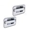 2004-2014 Ford F150 F-150 Pickup Truck Chrome Door Handles Cover w/ Keyhole Pair