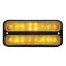 68-72 Chevy GMC Truck Front Side LED Amber Marker Light Lamp w/ Chrome Trim